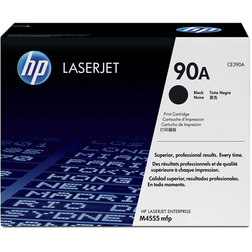 Hewlett Packard No. 90A Laser Toner Cartridge Page Life 10000 Black