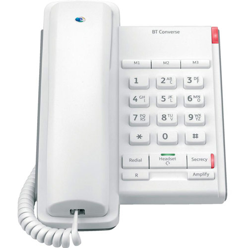 BT Converse 2100 Telephone White
