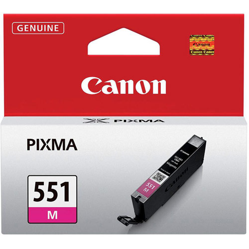 Canon CLI-551M Inkjet Cartridge Page Life 298pp Magenta