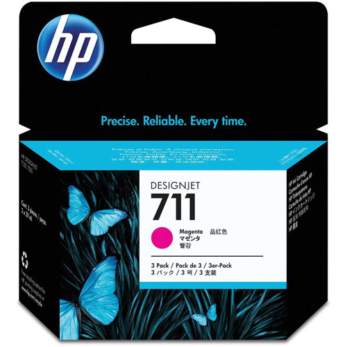 Hewlett Packard No. 711 Inkjet Cartridge 29ml Magenta