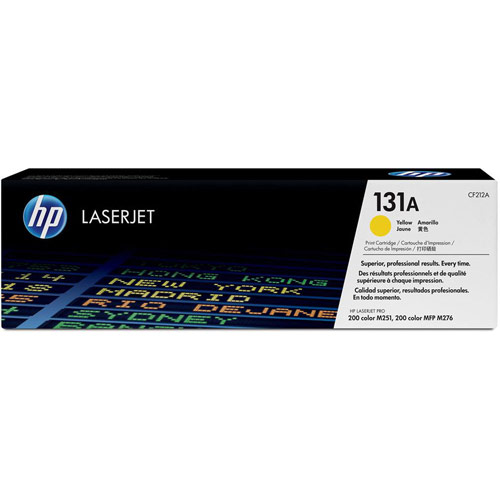 Hewlett Packard No. 131A Laser Toner Cartridge Page Life 1800pp Yellow
