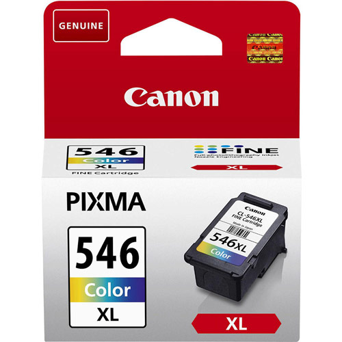 Canon PGI-546 XL Inkjet Cartridge Page Life 400pp 13ml Colour