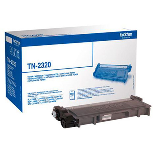 Brother Laser Toner Cartridge High Yield Page Life 2600pp Black