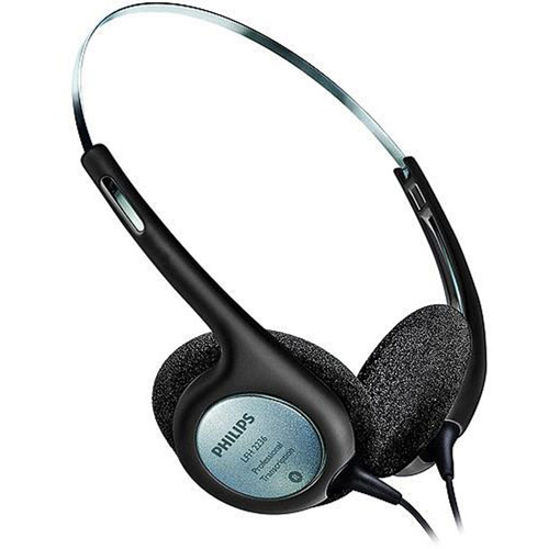 Philips Headphones Walkman Style for Desktop Dictation Equipment