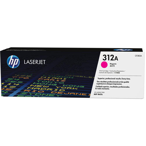 Hewlett Packard 312A Laser Toner Cartridge Page Life 2700 Magenta