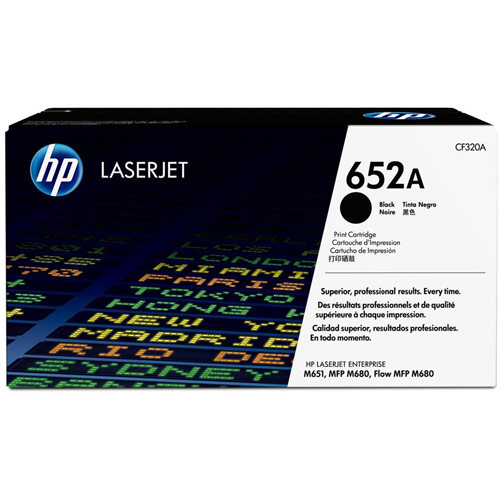 Hewlett Packard 652A Laser Toner Cartridge Page Life 11500 Black