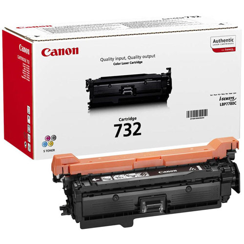 Canon Laser Toner Cartridge 732C Page Life 6400pp Cyan