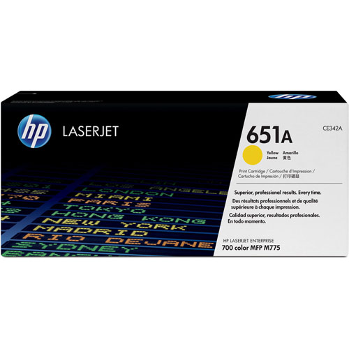 Hewlett Packard HP 651A Laser Toner Cartridge Page Life 16000pp Magenta