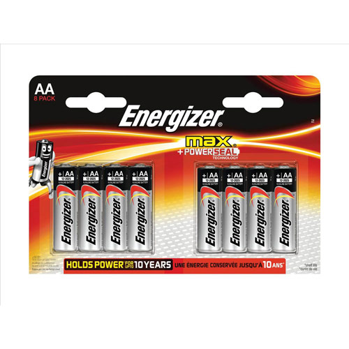 Energizer Max AA/E91 Batteries