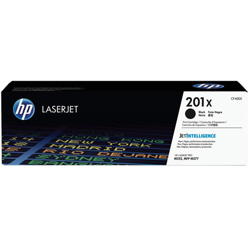 Hewlett Packard 201X Laserjet Toner Cartridge Black High Yield