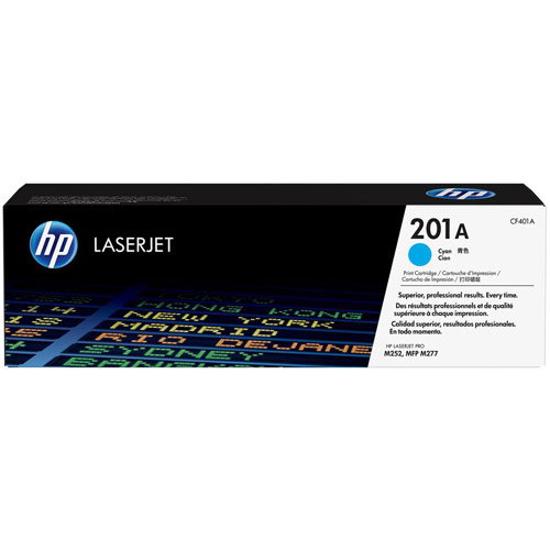 Hewlett Packard 201A LaserJet Toner Cartridges Page Life 1400pp Black