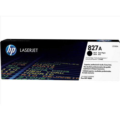 Hewlett Packard 827A LaserJet Toner Cartridge Page Life 29500pp Black