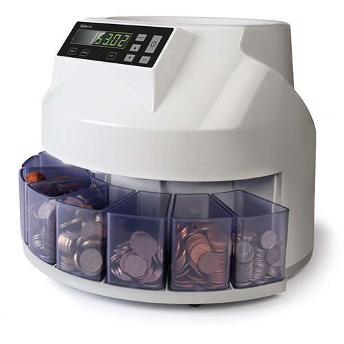 Safescan 1250 GBP Automatic Coin Counter and Sorter - New £1 Coin Ready