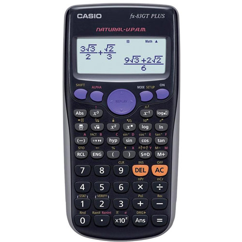 Casio Calculator Scientific Engineering Battery-power Multifunction 10pl2 Digit 85x155x12mm