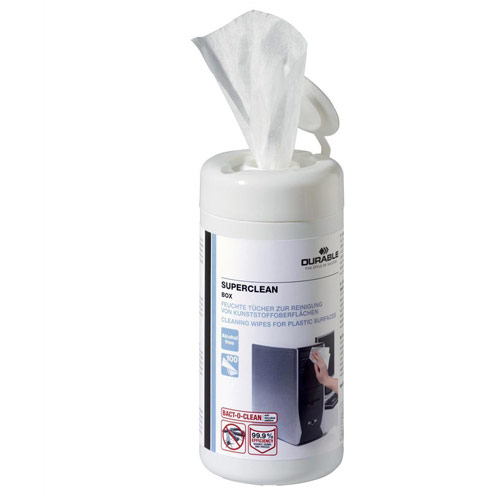 Durable Superclean Tub Moist Cleaning Wipes Anti Bacterial Pre-saturated