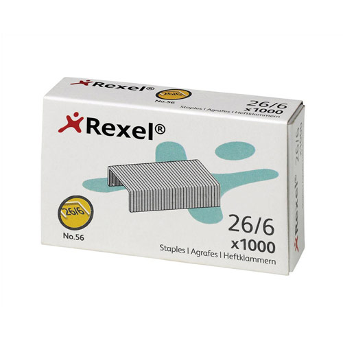 Rexel 56 Staples 6mm