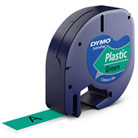 Dymo 91204 Green 12mm Plastic Tape