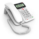 BT Decor 2600 White Corded Telephone with Call Blocker