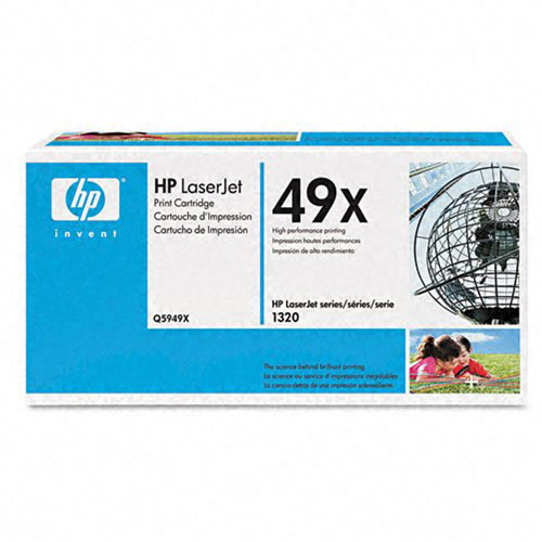 Hewlett Packard No. 49X Laser Toner Cartridge Page Life 6000pp Black