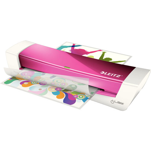 Leitz iLam Home Office A4 Pink Laminator