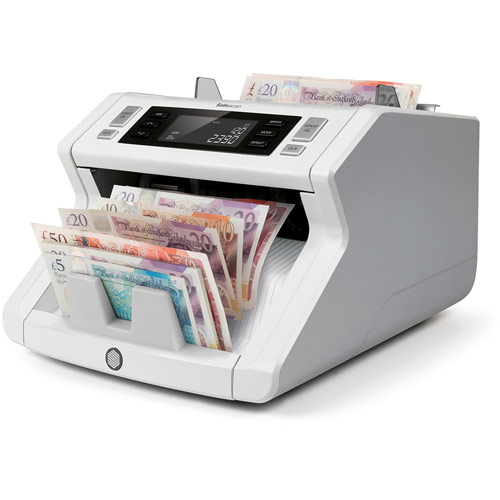 Safescan 2265 Automatic Bank Note Counter with 4 point Detection