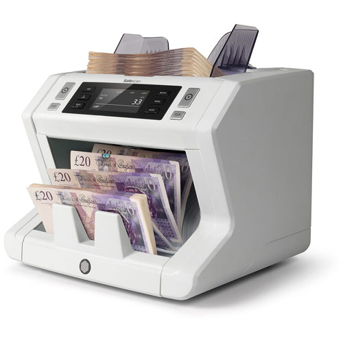 Safescan 2660-S Automatic Banknote Counter with 6 Point Counterfeit Detection