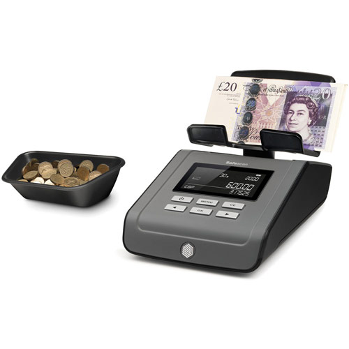 Safescan 6165 Money Counting Scale for Coins and Notes