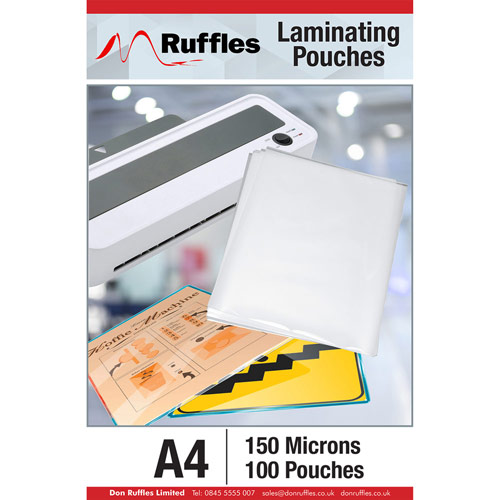 Ruffles Direct High Quality Laminating Pouches - A4