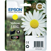 Epson 18XL Inkjet Cartridge Daisy High Capacity 6.6ml Yellow