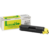 Kyocera TK-590Y Laser Toner Cartridge Page Life 5000pp Yellow