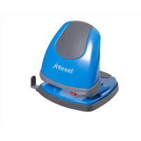Rexel Easy Touch Low Force 2 Hole Punch Capacity 30x 80gsm Blue