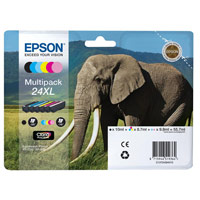 Epson 24XL Inkjet Cartridge Multipack Capacity 55.7ml B/C/M/Y/LC/LM