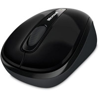 Microsoft 3500 Mobile Mouse Wireless Black