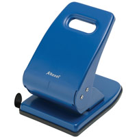 Rexel V240 Value Punch 2-Hole Metal Capacity 40x 80gsm Blue