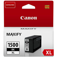 Canon PGI-1500XLBLK Inkjet Cartridge High Yield 34.7ml Page Life 1200pp Black