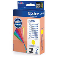 Brother Inkjet Cartridge 5.9ml Page Life 550pp Yellow
