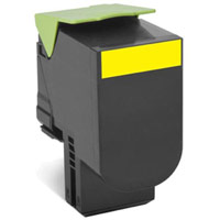 Lexmark Laser Toner Cartridge Return Program Page Life 1000pp Yellow
