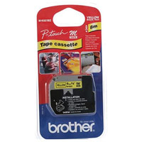 Brother MK621BZ Black on Yellow 9mm non metallic tape
