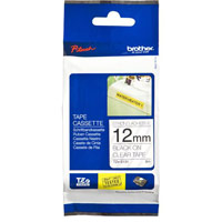 Brother TZES131 Black on Clear 12mm strong adhesive tape