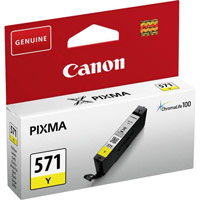 Canon CLI-571 InkJet Cartridge Page Life 340pp Yellow