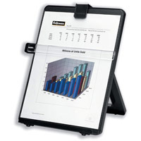 Fellowes Workstation Copyholder Easel Capacity 10mm with Line Guide A4 Black