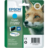 Epson T1282 Inkjet Cartridge DURABrite Fox Capacity 3.5ml Cyan