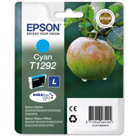 Epson T1292 Inkjet Cartridge DURABrite Apple L Capacity 7ml Cyan