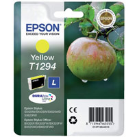 Epson T1294 Inkjet Cartridge DURABrite Apple L Capacity 7ml Yellow