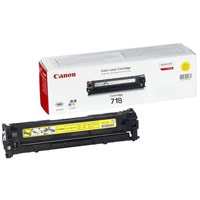 Canon CRG-718Y Laser Toner Cartridge Page Life 2900pp Yellow