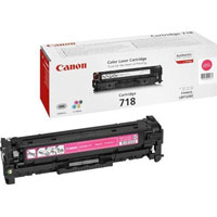 Canon CRG-718M Laser Toner Cartridge Page Life 2900pp Magenta