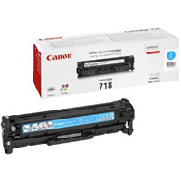 Canon CRG-718C Laser Toner Cartridge Page Life 2900pp Cyan