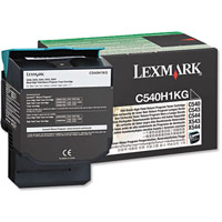 Lexmark Laser Toner Cartridge High Yield Page Life 2500pp Black