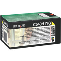 Lexmark Laser Toner Cartridge Page Life 2000pp Yellow