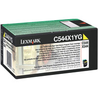 Lexmark Laser Toner Cartridge High Yield Page Life 4000pp Yellow
